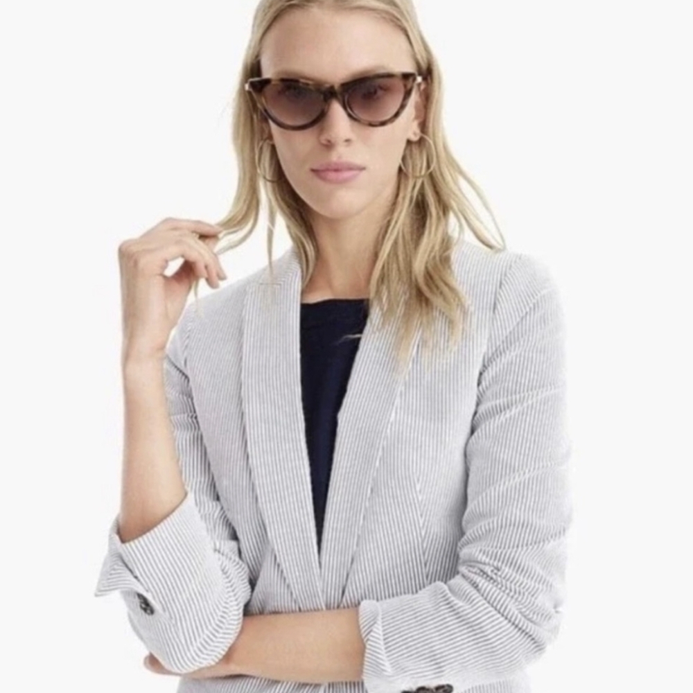 J. Crew Seersucker Suit